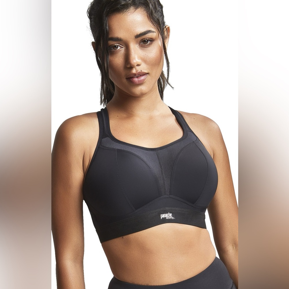 NWT Panache Black Wireless Sports Bra